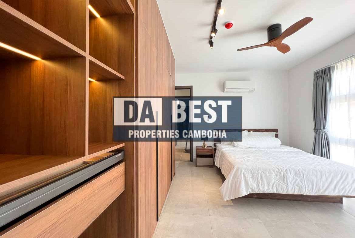 Modern Apartment for rent in Phnom Penh - Tonle Bassac - master bedroom