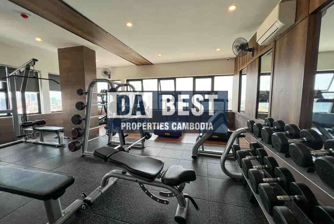 Modern Apartment for rent in Phnom Penh - Tonle Bassac - gym