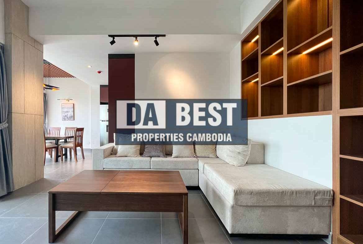 Modern Apartment for rent in Phnom Penh - Tonle Bassac - Living room