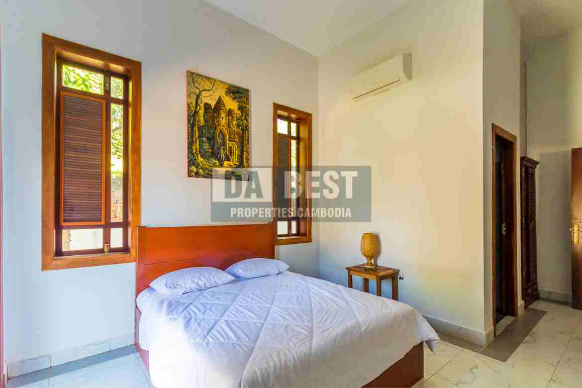 Modern House 3 Bedroom For Rent In Siem Reap - Slor Kram - Bedroom - 2