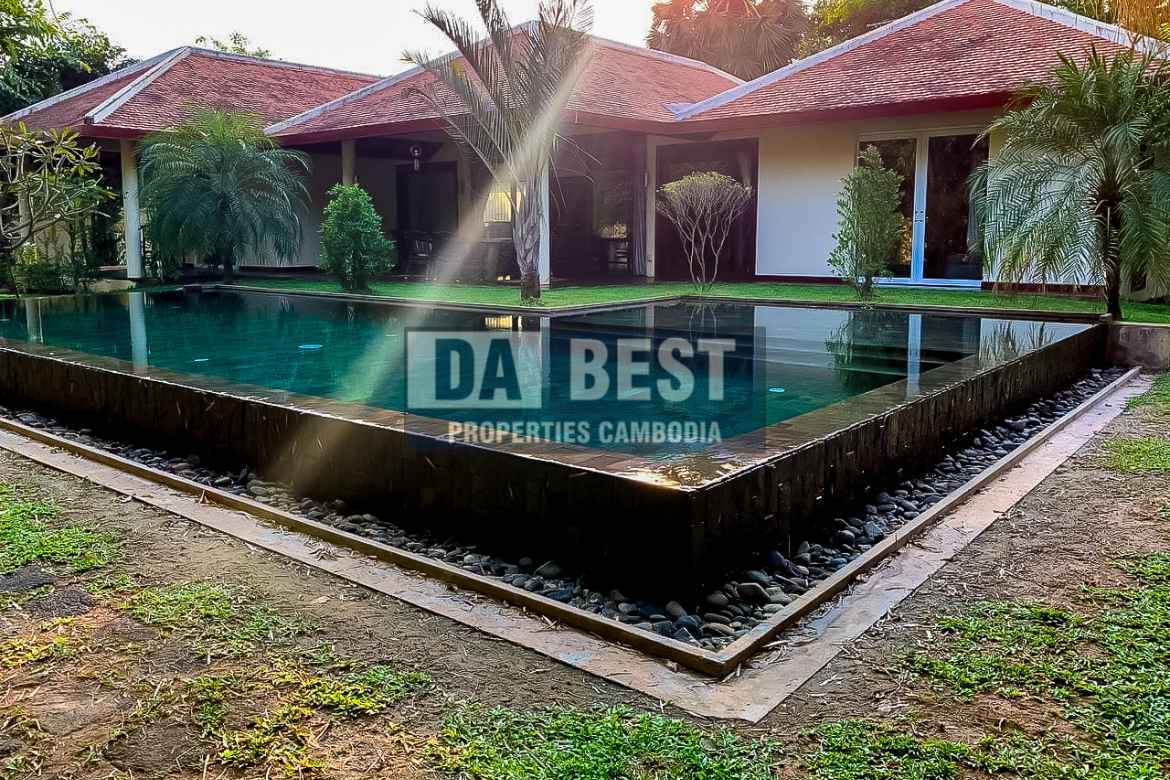 Modern Villa 3 bedroom with swimming pool for sale in Siem Reap-Svaydangkum