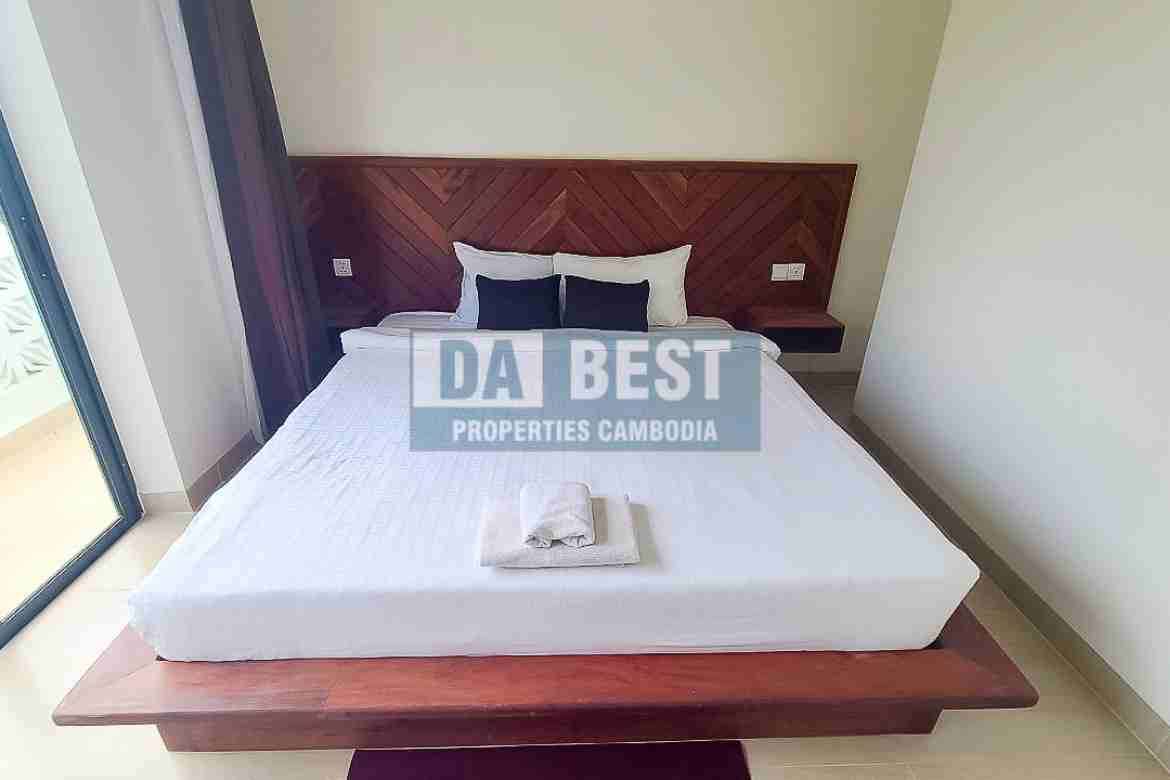 New Modern 1 Bedroom Apartment For Rent In Siem Reap – Sala Kamreuk - Bedroom