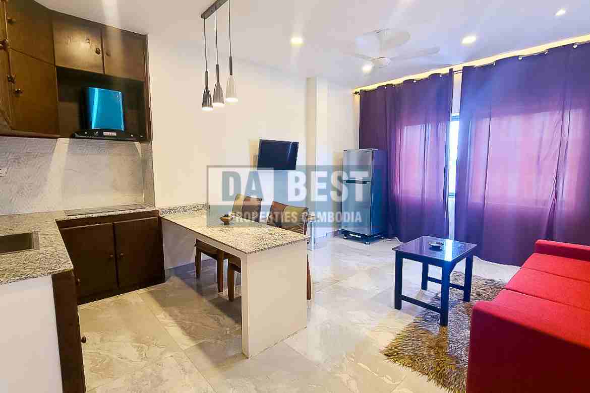 New Modern 1 Bedroom Apartment For Rent in Siem Reap - Sala Kamreuk -Kitchen - Area