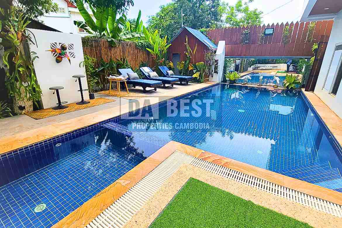 New Modern 1 Bedroom Apartment For Rent In Siem Reap – Sala Kamreuk