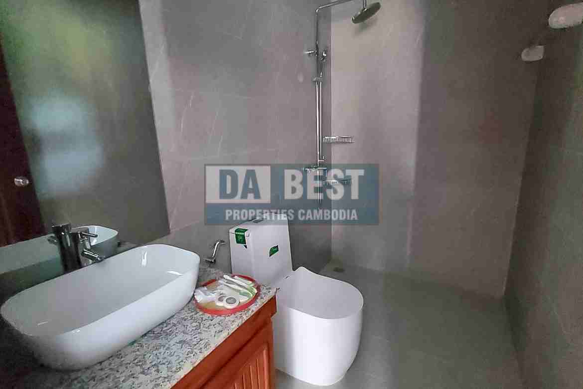 New Modern 2 Bedroom Apartment For Rent In Siem Reap – Sala Kamreuk - Bathroom - 1