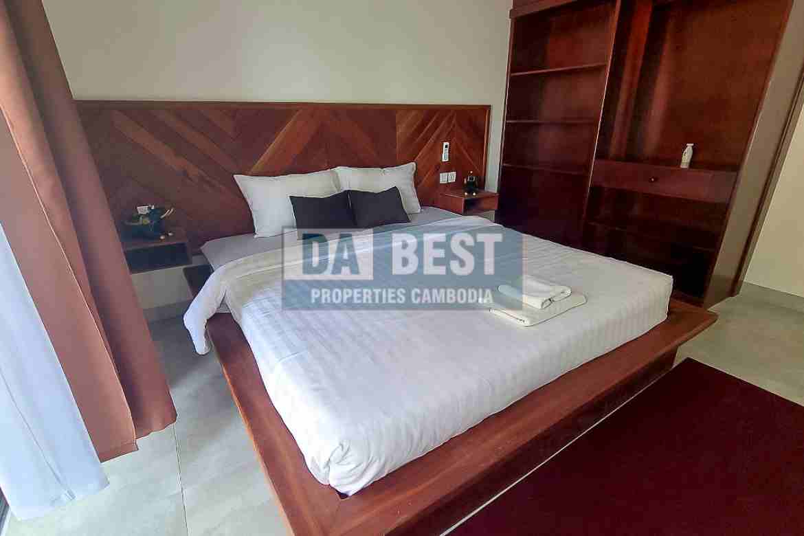 New Modern 2 Bedroom Apartment For Rent In Siem Reap – Sala Kamreuk - Bedroom - 3