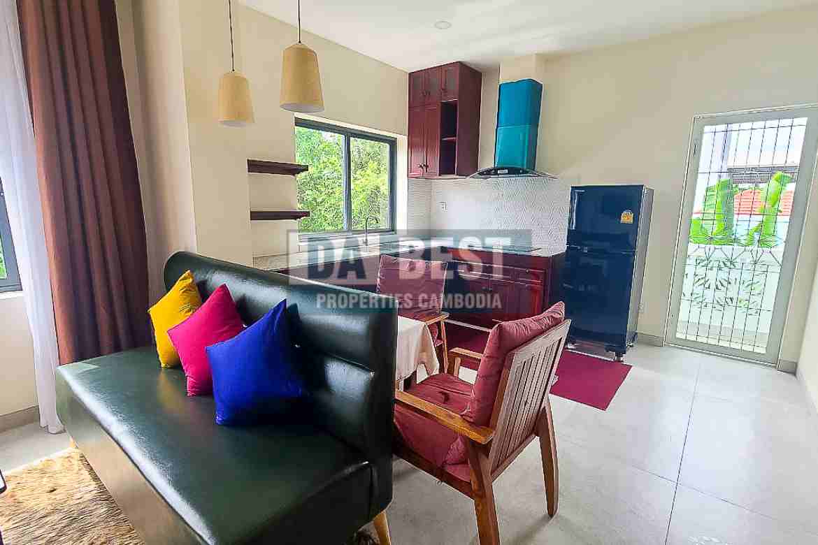 New Modern 2 Bedroom Apartment For Rent In Siem Reap – Sala Kamreuk - Kitchen area