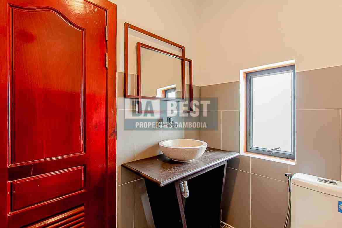 Private House 3 Bedroom For Rent In Siem Reap – Sala Kamreuk-Bathroom