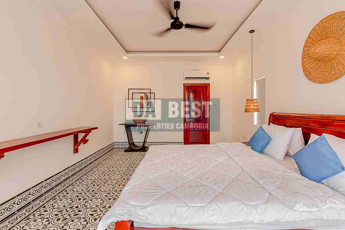 Private House 3 Bedroom For Rent In Siem Reap – Sala Kamreuk-Bedroom (1)
