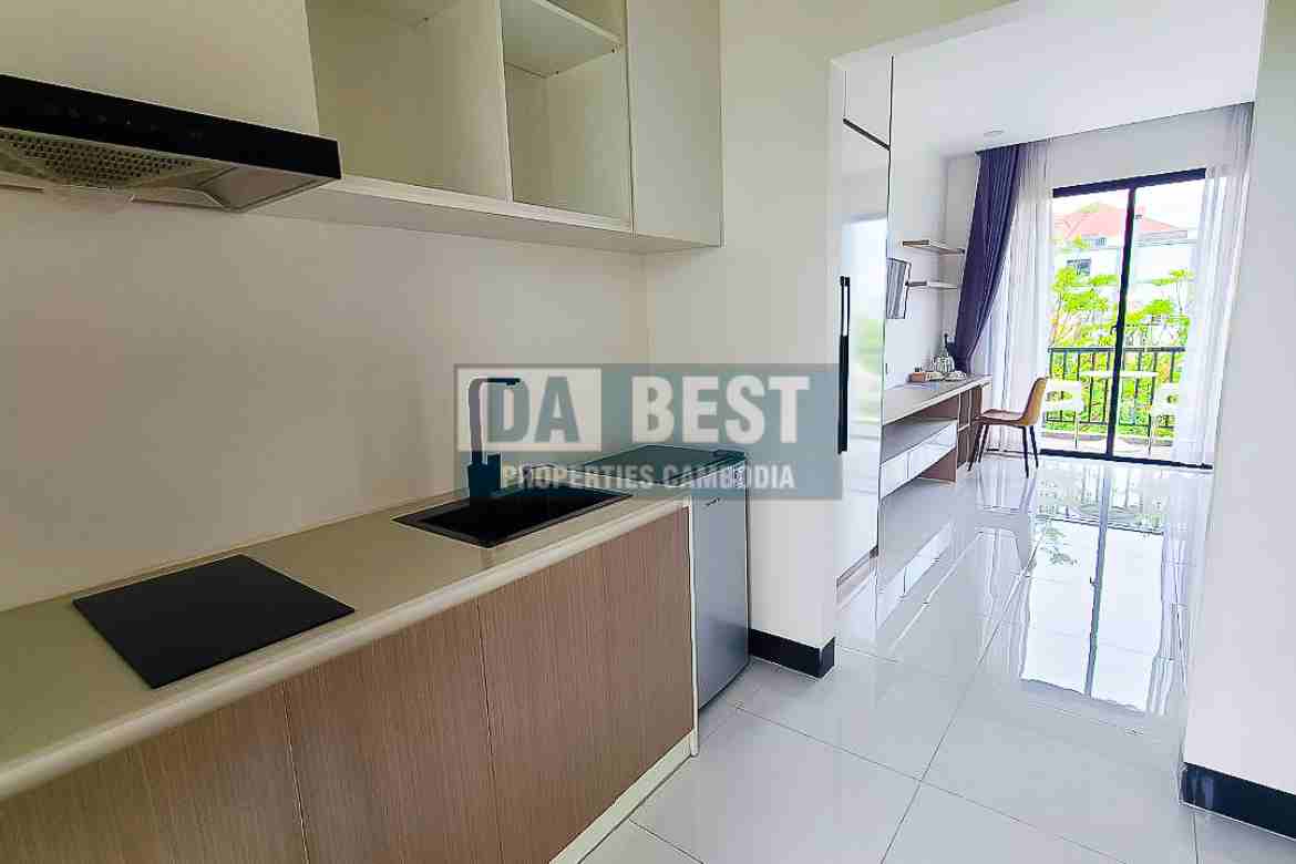 Twin Bedroom Apartment For Rent With Swimming Pool Siem Reap- (6)