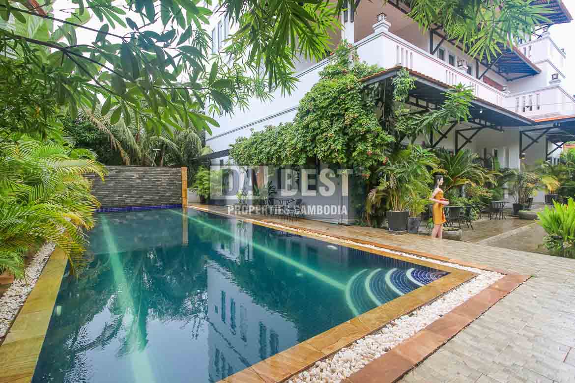 Urgent Boutique Hotel for Sale in Siem Reap-Sala Kamreuk