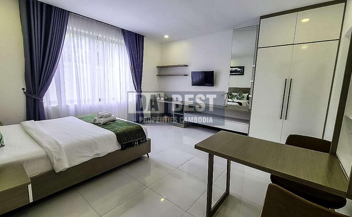 1 Bedroom Apartment For Rent With Swimming Pool Siem Reap - Svay Dangkum-6