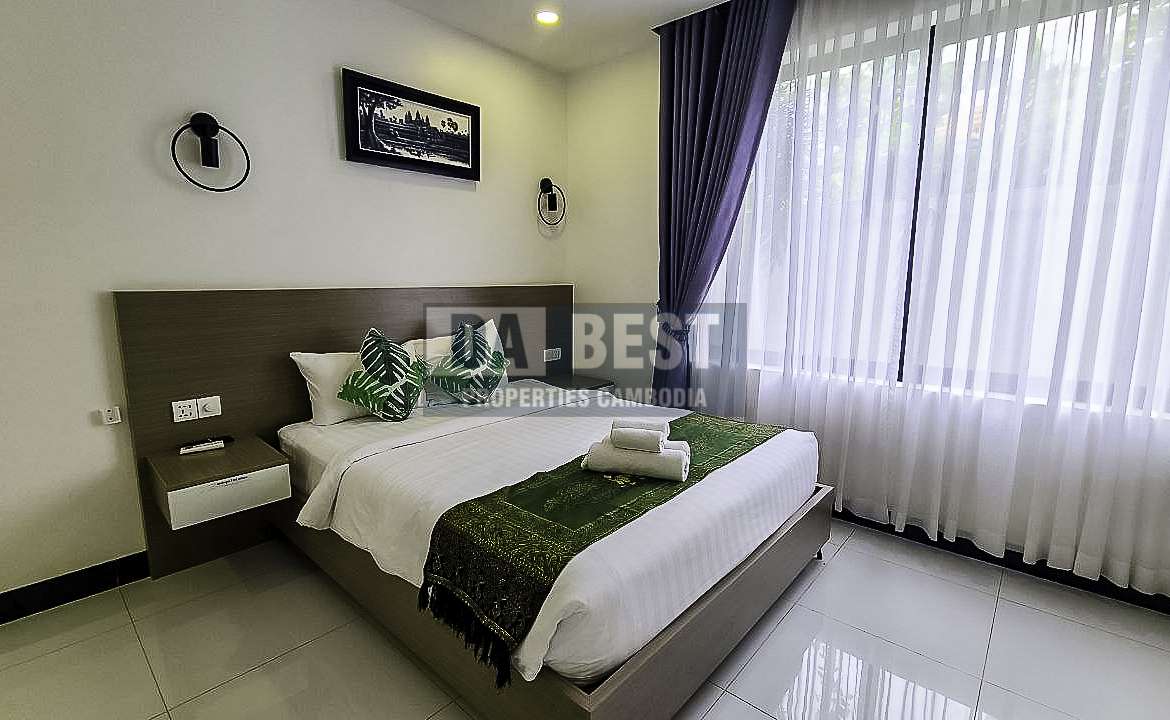 1 Bedroom Apartment For Rent With Swimming Pool Siem Reap - Svay Dangkum-4