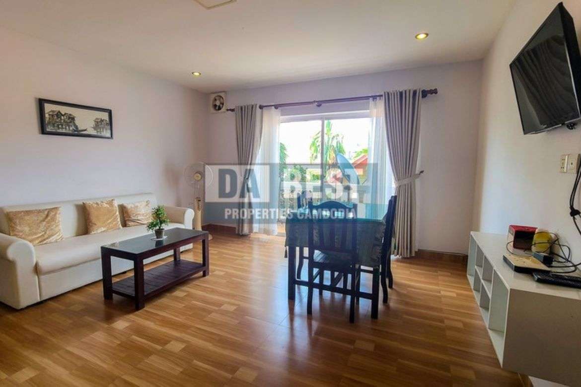 Central 1BR Apartment for Rent in Siem Reap –Slor Kram