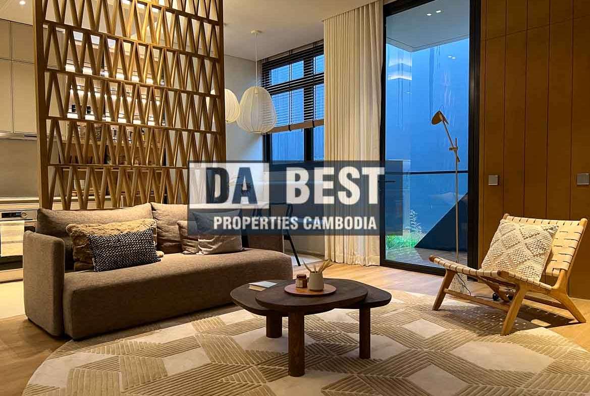 Luxury condo for sale in phnom penh - Best Investment - living room