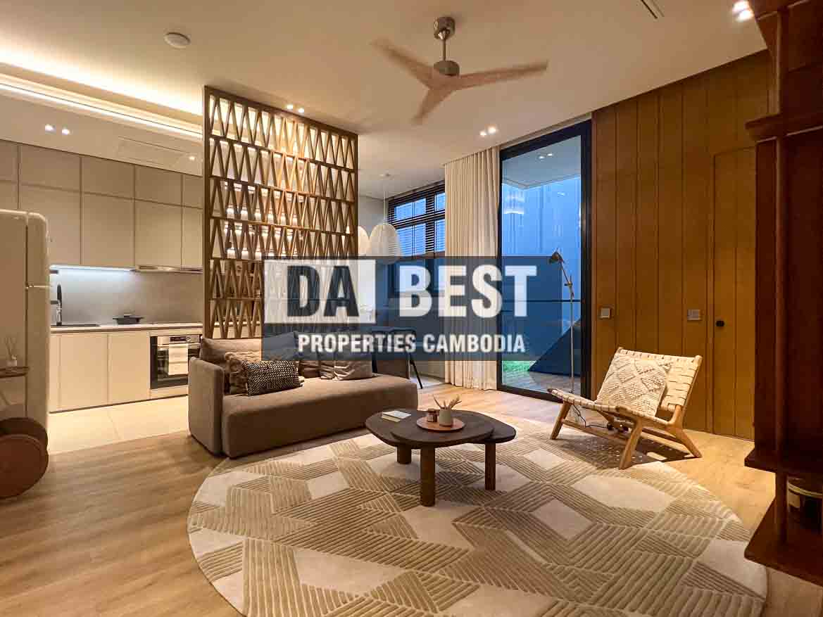 Luxury condo for sale in phnom penh - Best Investment - living room