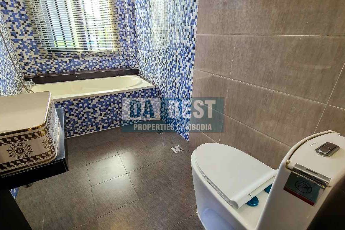 Modern 1 Bedroom Apartment For Rent In Siem Reap – Sala Kamreuk - Bathroom