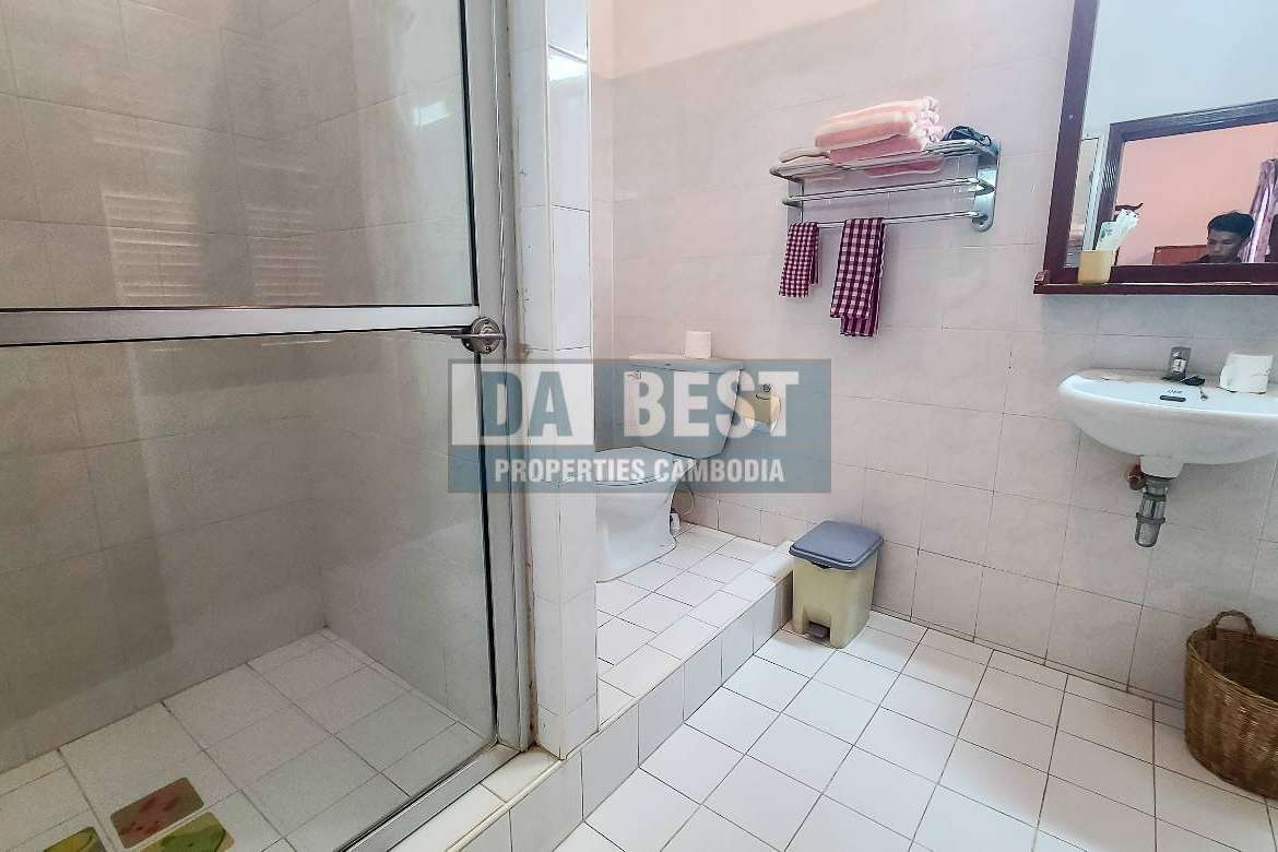 Modern 3 Bedroom Apartment With Garden For Rent In Siem Reap – Sla Kram - Bathroom