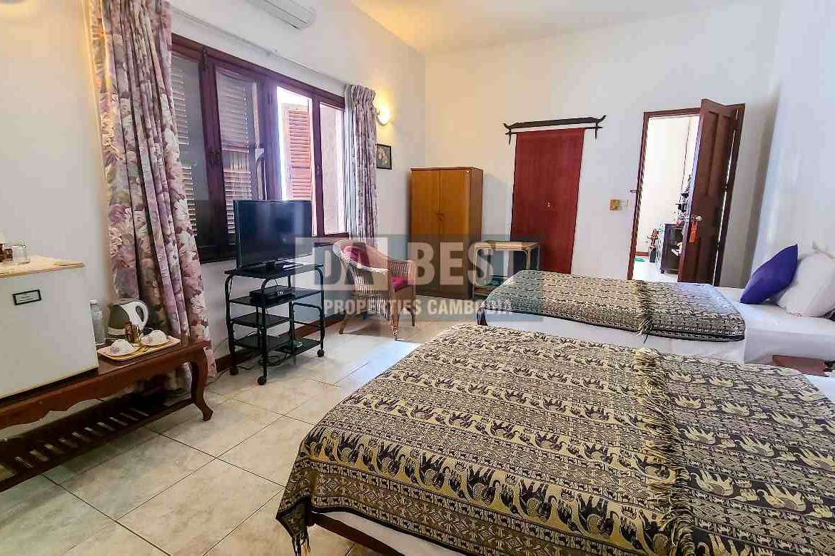 Modern 3 Bedroom Apartment With Garden For Rent In Siem Reap – Sla Kram - Twin Bedroom - 1