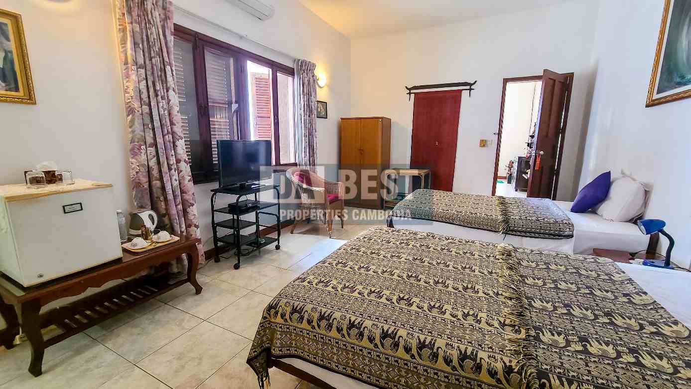 Modern 3 Bedroom Apartment With Garden For Rent In Siem Reap – Sla Kram - Twin Bedroom - 1