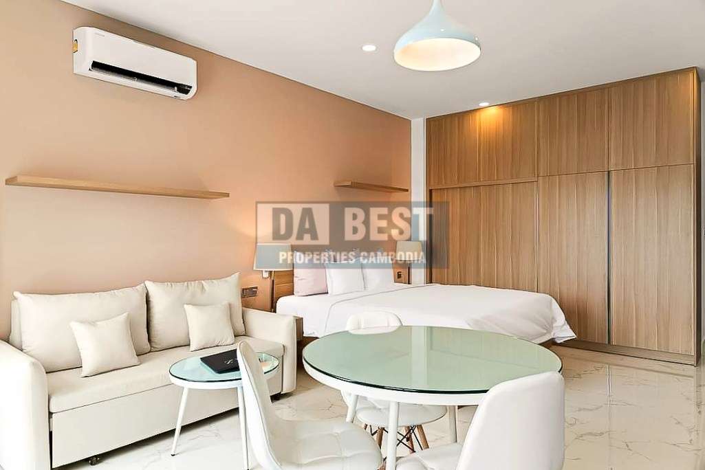 Modern Condo For Rent In Sihanouk Ville - Living room