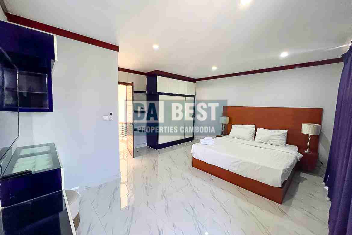 Modern House 4 Bedroom for rent in Siem Reap - Svay Dangkum - Bedroom - 1
