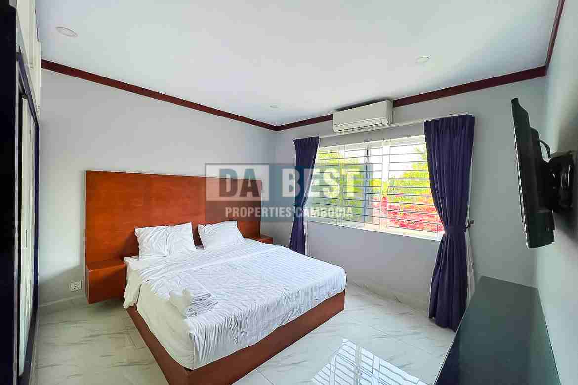 Modern House 4 Bedroom for rent in Siem Reap - Svay Dangkum - Bedroom - 2