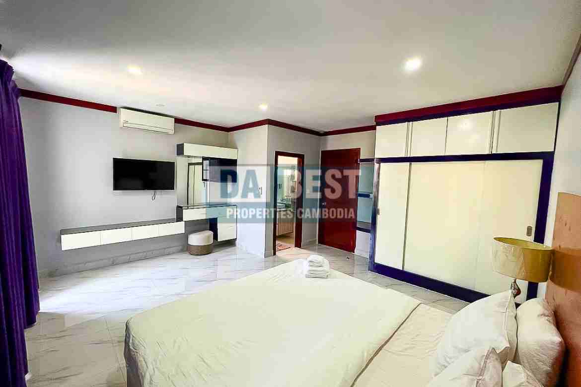 Modern House 4 Bedroom for rent in Siem Reap - Svay Dangkum - Bedroom