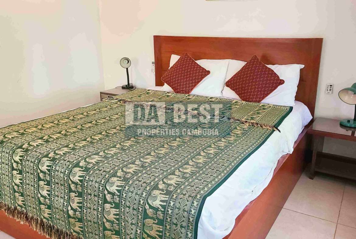 Modern Private Villa 4 Bedroom For Rent in Siem Reap - Bedroom -1