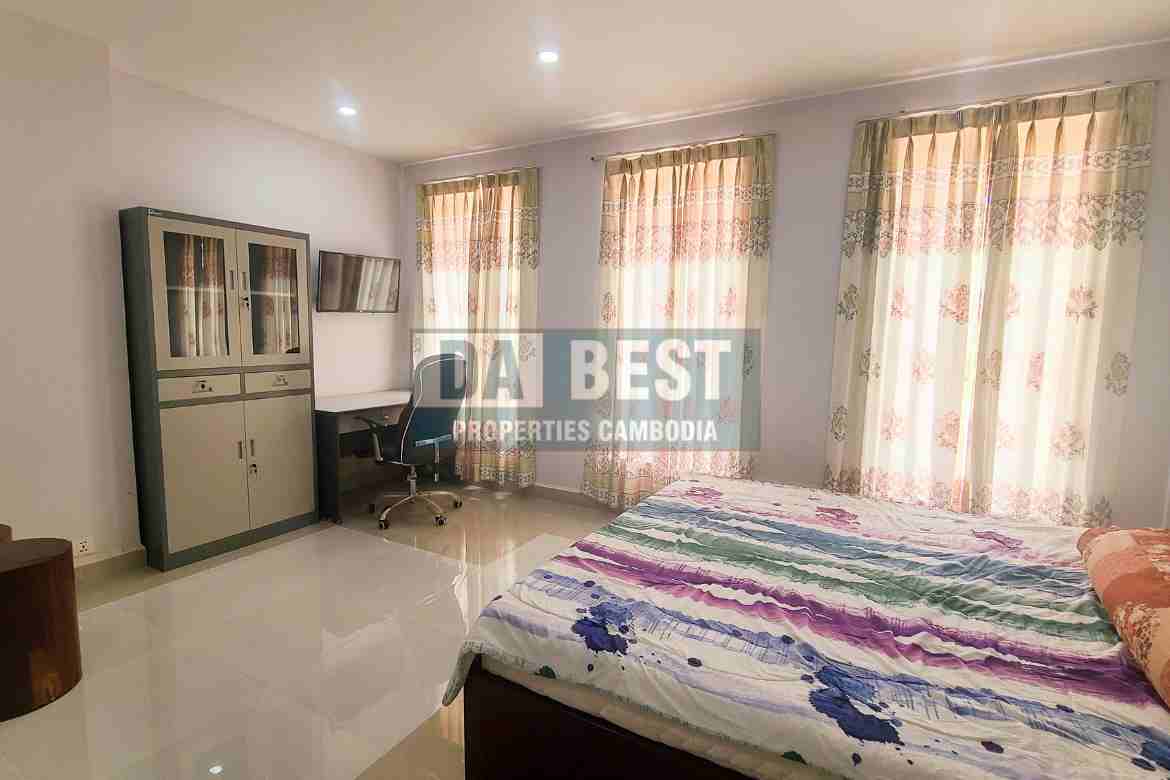 Modern Villa 3 Bedroom For Rent In Siem Reap – Sror Ngae - Bedroom - 1