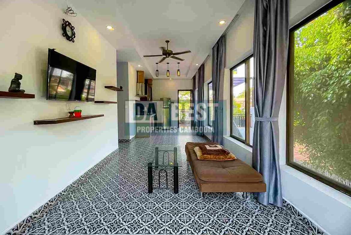 Private Villa 5 Bedroom For Sale in Siem Reap - Svay Dangkum - Living area