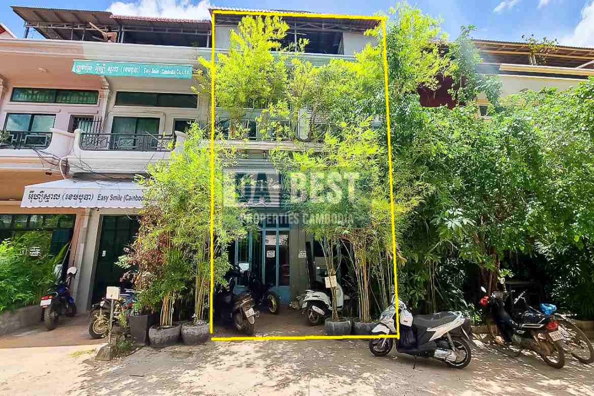 Shop House For Rent In Siem Reap - Near Kandal Market