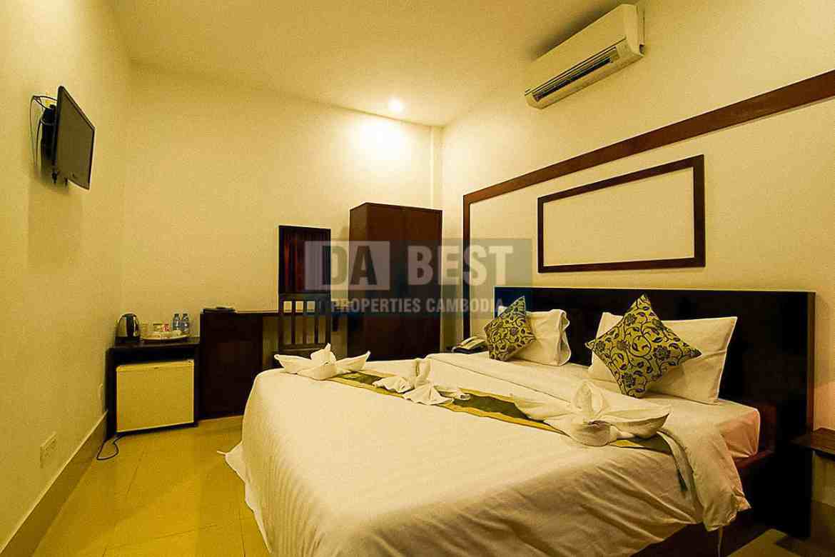 14 Room Boutique Hotel For Rent In Krong Siem Reap - Bedroom - 2