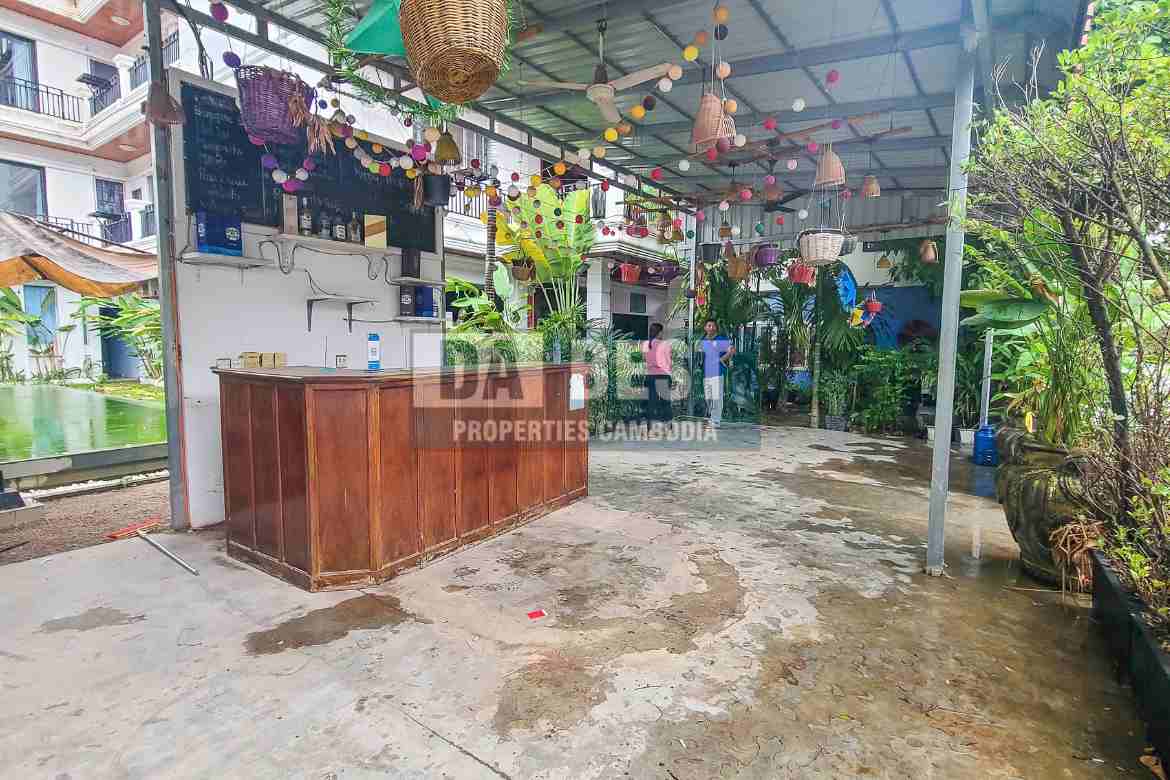 40 Rooms Boutique Hotel For Rent In Siem Reap – Sala Kamreuk - Restaurant