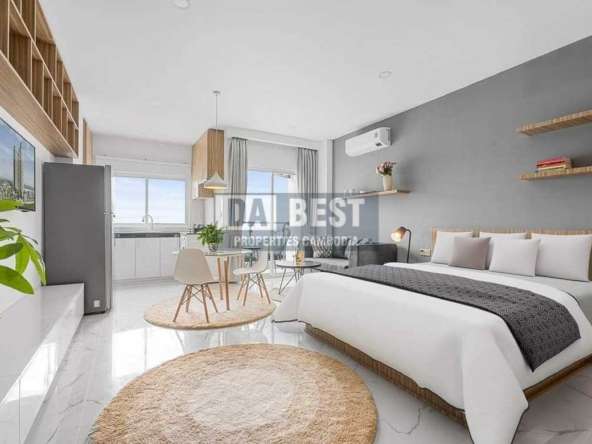 Amazing studio 15 floor last sea view condo for sale-Kitchen-2