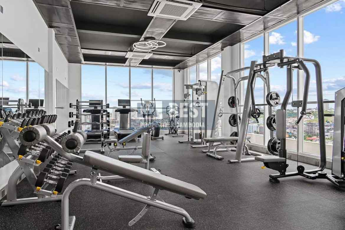Amazing studio 15 floor last sea view condo for sale-Gym-1