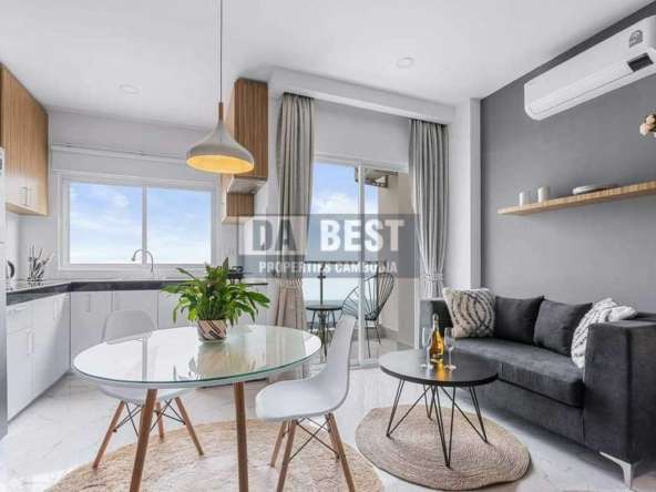 Amazing studio 15 floor last sea view condo for sale-Kitchen-2