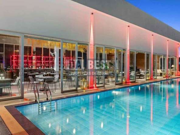 Amazing studio 15 floor last sea view condo for sale-Kitchen-2