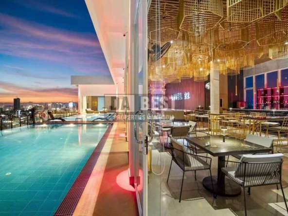 Amazing studio 15 floor last sea view condo for sale-Kitchen-2