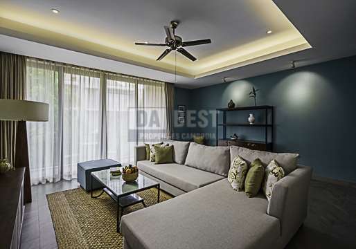 Angkor Grace Condo For Sale In Siem Reap 5BR - Livingroom