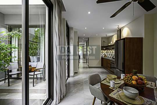 Angkor Grace Condo For Rent In Siem Reap - Livingroom