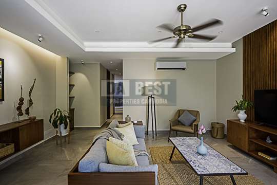 Angkor Grace Condo For Rent In Siem Reap - Livingroom-3