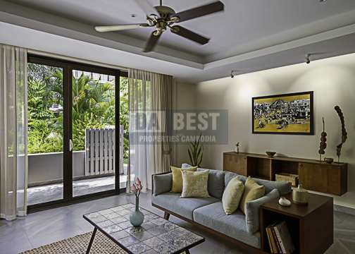 Angkor Grace Condo For Rent In Siem Reap - Livingroom-4