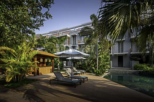 Angkor Grace Condo For Rent In Siem Reap - Swimming Pool-2