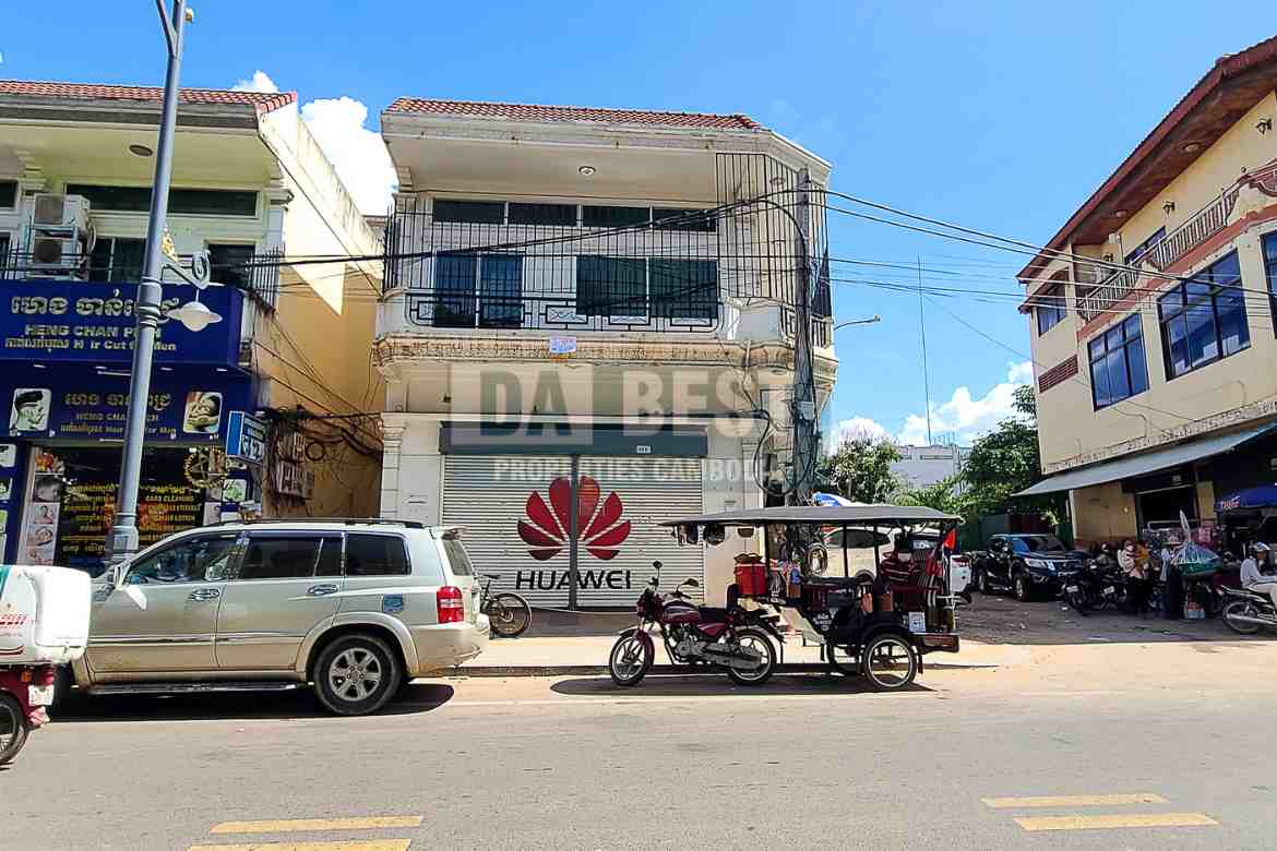 Shop House / Retail Space For Rent In Siem Reap – Opposite Angkor Children Hospital