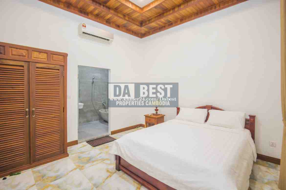Large 2 Bedroom Apartment For Rent In Siem Reap Walking Distance To Central Park - Bedroom - 1