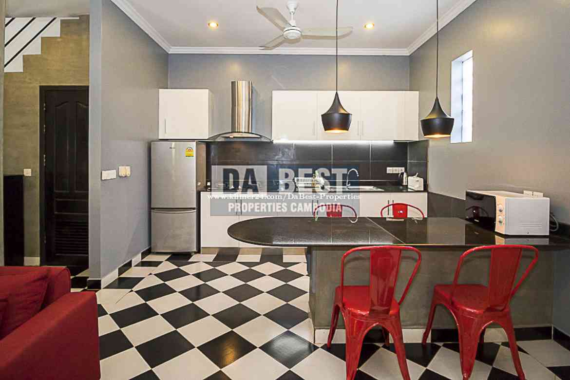 Modern Villa 2 Bedroom For Rent In Siem Reap – Slor Kram - Kitchen