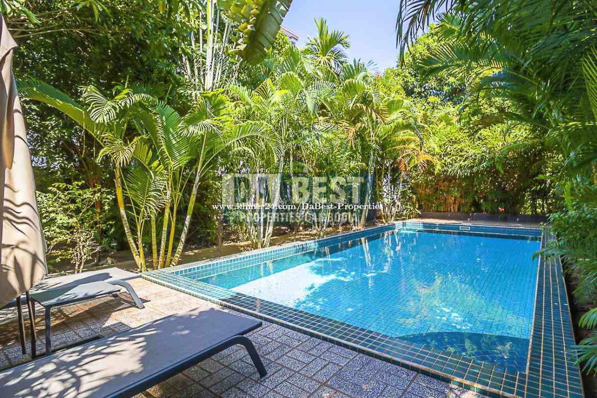 Modern Villa 2 Bedroom With Swimming pool For Rent In Siem Reap – Slor Kram