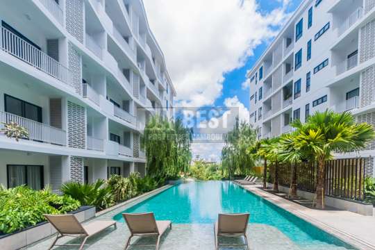 Rose Apple Square Siem Reap: Studio Condo For for rent in Siem Reap - walking distance to Pub Street
