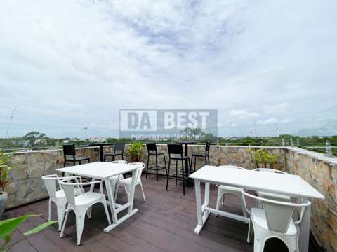 21-Rooms Boutique Hotel For Rent In Krong Siem Reap - Roof Top
